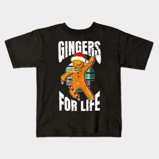 Christmas Santa Claus Gingers for life Kids T-Shirt